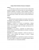 Código de Ética Publicitario Venezuela