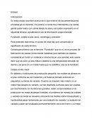 Unidad 3 ensayo Procesos de cambio de forma