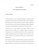 Proceso Disciplinario Thomas Martinod