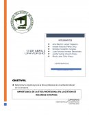 Objetivos de la etica profesional