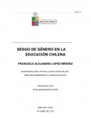 Sesgo de genero en la educación chilena