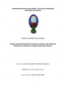 Perfil de proyecto de grado Control para teñido de prendas de algodón