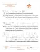 SOLUCIÓN DE PREGUNTAS VARIABLES DEMOGRAFICAS