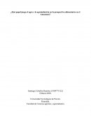 Prospectiva alimentaria Amazonas