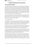 Problema Organizacional y toma de decisiones