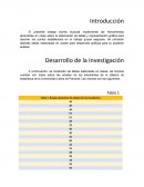 Distribución de frecuencia simple