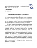 Fisioterapia a Nivel Nacional e Internacional