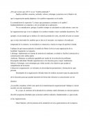 ¿Por qué se dice que el D.O. es un “Cambio planeado”?