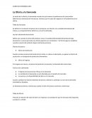 Oferta y demanda. Fuerzas de la Demanda