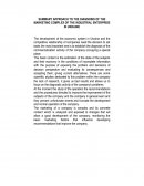 ENFOQUE RESUMIDO PARA EL DIAGNOSTICO DEL COMPLEJO DE MARKETING DE LA EMPRESA INDUSTRIAL EN UCRANIA