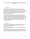 El estrés y su relación con enfermedades en estudiantes de la Escuela de Medicina Unidad Norte