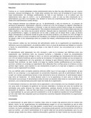 El administrador dentro del entorno organizacional