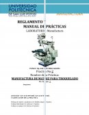 MANUFACTURA DE MATRIZ PARA TROQUELADO