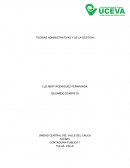 TEORIAS ADMINISTRATIVAS Y DE LA GESTION
