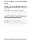 Legitimidad del derecho