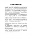 LA GLOBALIZACIÓN EN COLOMBIA