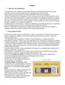Computación. ¿Qué hace una computadora?. Página 1