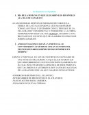 Llegada de los españoles a America