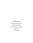 Formación de moléculas y Reglas de nomenclatura inorgánica.Química en los procesos productivos