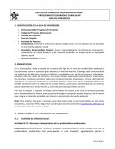 ACTIVIDADES DE APRENDIZAJE la importancia de las problemáticas ambientales