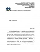 EVOLUCIÓN DEL DESARROLLO ORGANIZACIONAL