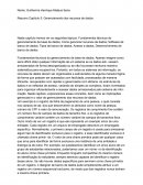 Resumo Capítulo 5: Gerenciamento dos recursos de dados