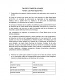 TALLER EL CONDE LUCANOR