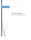 Desarrollo humano. Juicio etico