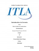 Plan de Gestión de Comunicaciones