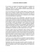 La Realidad Humana es Quimica