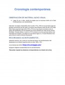 Cronología contemporánea