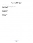 Cambio climático. ESEM
