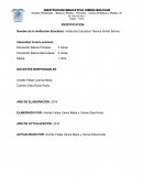 El plan de área en educación física