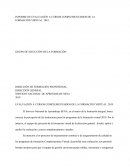 INFORME DE EVALUACIÓN A CURSOS COMPLEMENTARIOS DE LA FORMACIÓN VIRTUAL 2019