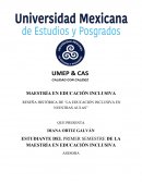 RESEÑA HISTÓRICA DE “LA EDUCACIÓN INCLUSIVA EN NUESTRAS AULAS”