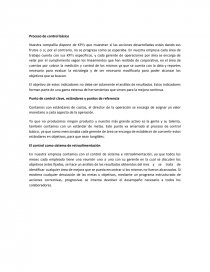 Proceso de control básico. Página 1