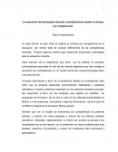 La evaluación del desempeño docente consideraciones desde el enfoque por competencias
