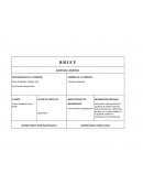 B R I E F APARTADO LOGÍSTICO