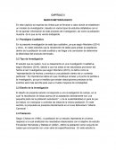 Proyecto de Investigación Capítulo III