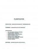 Administracion estrategica Planificacion