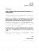 INFORME DEL INCIDENTE OCURRIDO ENTRE DOS EMPLEADOS EN LA DISTRIBUCIÓN DE LAS TAREAS DE LA EMPRESA