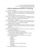 Preguntas ¿Cómo elaborar un proyecto? Ander Egg