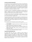 Etica en el contexto internacional