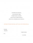ESTRUCTURA SOCIAL ACTUAL EN VENEZUELA