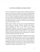 La política económica de Donald Trump