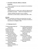 Cálculo, valoración de una cosa: evaluación de los beneficios, de los conocimientos