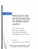 DIAGNOSTICO INVESTIGACION DE MERCADOS