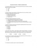 Evaluación de Proyectos - Problemas Complementarios