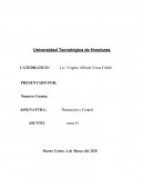 Tarea planeacion y control