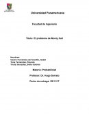 Probabilidad. El problema de Monty Hall